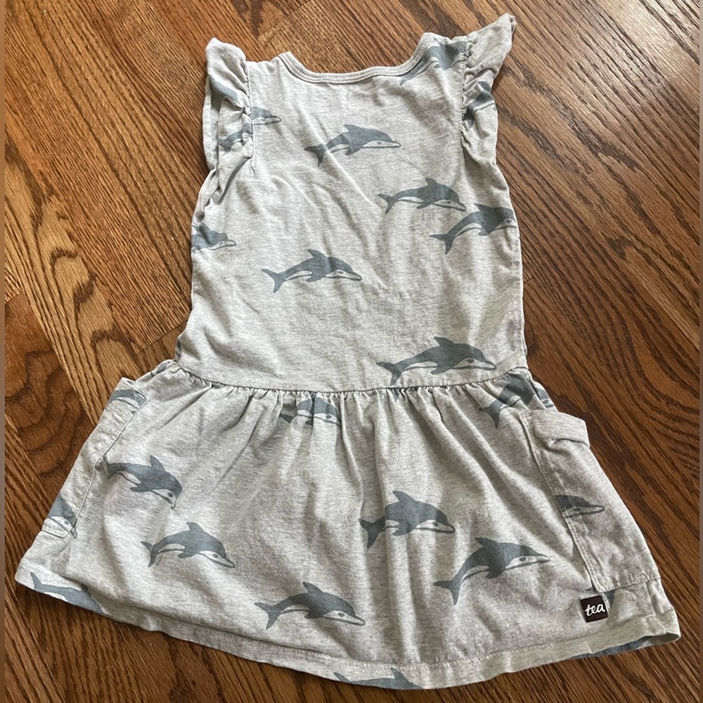 TEA COLLECTION DOLPHINS DRESS